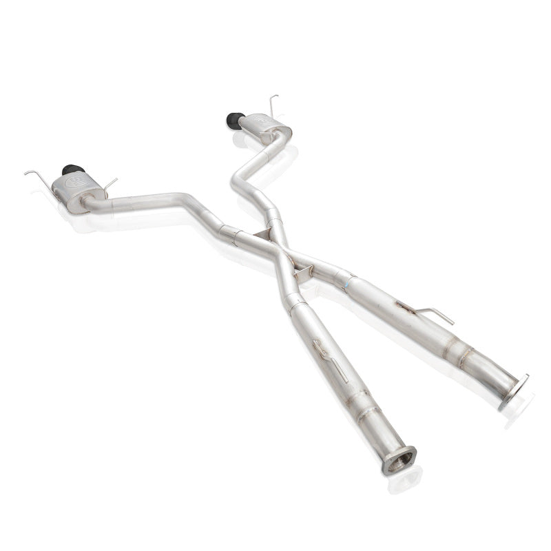 Stainless Works 18-19 Dodge Durango 6.4L Legend Catback Exhaust w/ Black Tips