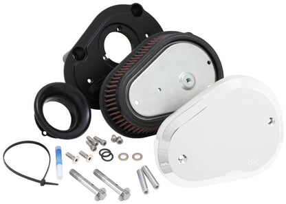 K&N Engineering K&N Intake System for Harley-Davidson - Color (Red) - Style (Triangle) - Size (6-8)