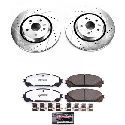PowerStop Power Stop 16-18 Lexus RX350 Front Z36 Truck & Tow Brake Kit