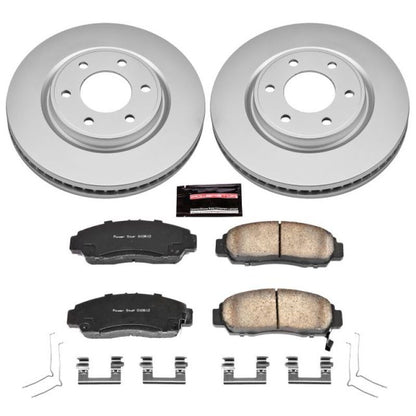 PowerStop Power Stop 11-13 Infiniti QX56 Front Z17 Evolution Geomet Coated Brake Kit