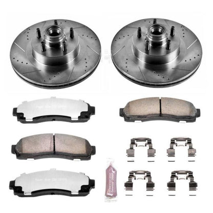 PowerStop Power Stop 01-03 Ford Explorer Sport Front Z36 Truck & Tow Brake Kit