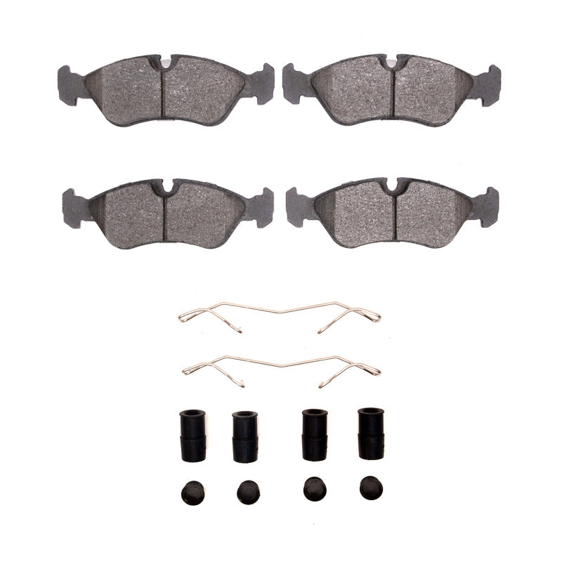 R1 Concepts R1 99-02 Daewoo Lanos Front Semi Met Pads & Hardware Kit