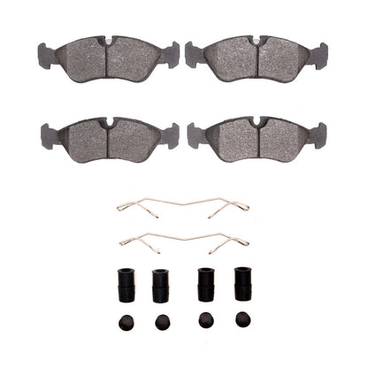 R1 Concepts R1 99-02 Daewoo Lanos Front Optimum OE Pads & Hardware Kit