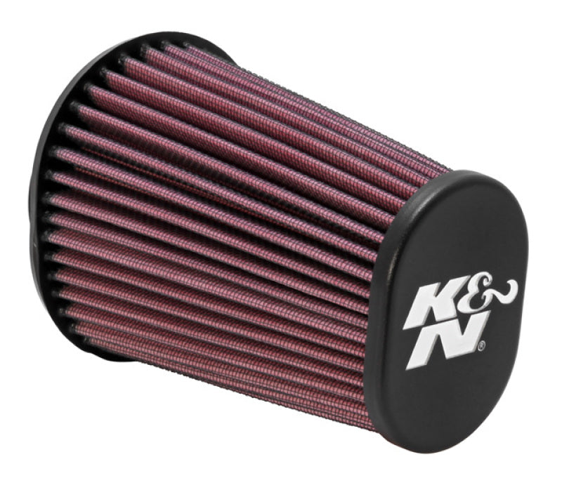 K&N Engineering K&N Univrsl Rubber Oval Tprd Filter 2.438in F ID/3.75in B-OW/4.5in B-OL/2.5in T-OW/3.5in T-OL/6in H