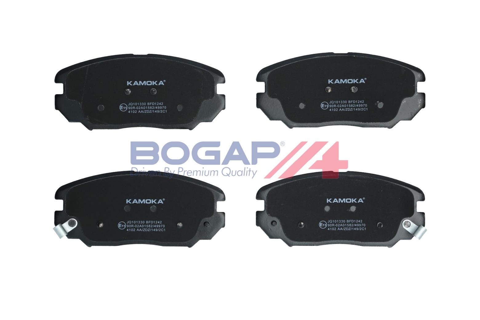 BOGAP Y8210211 Brake Pad Set, Disc Brake | ML Performance Car Parts