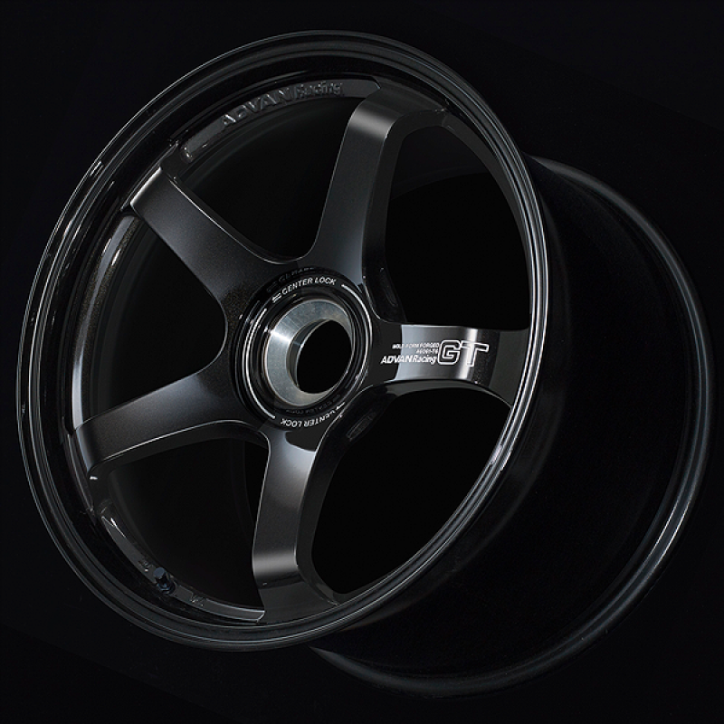 Advan GT for Porsche 19x12.0 / +47 Offset / CL-CL / Racing Titanium Black