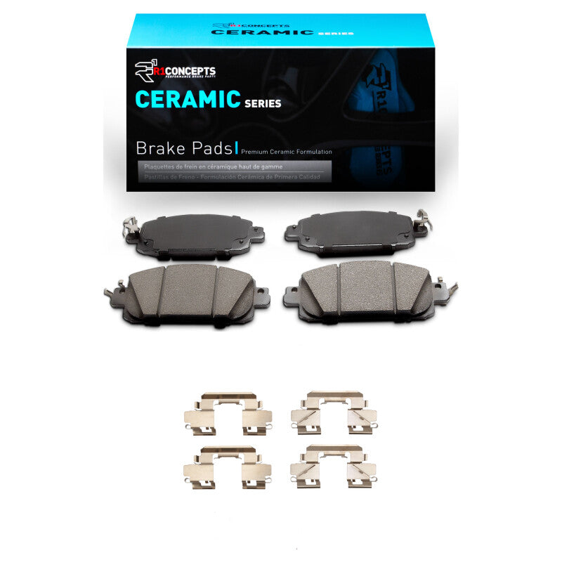 R1 Concepts R1 2020-2025 Nissan Sentra Front R1 Ceramic Pads & Hardware Kit
