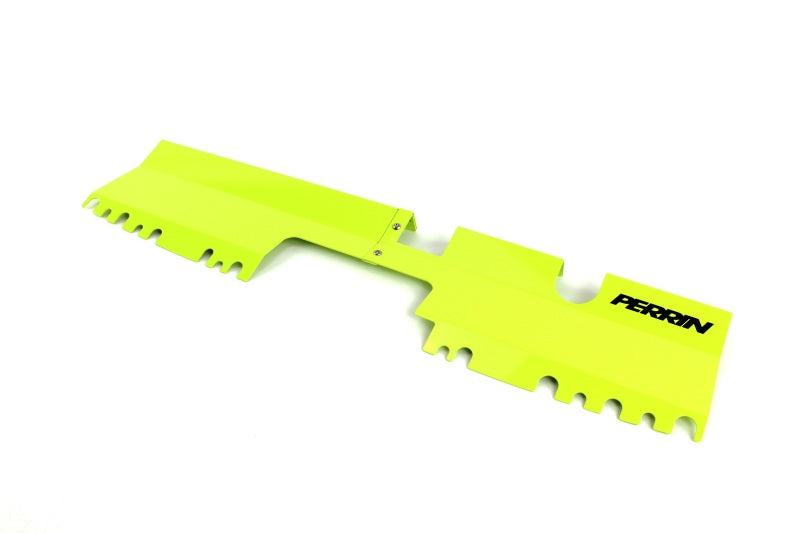 Perrin Performance PERRIN 15-21 Subaru WRX/STI Radiator Shroud (With/Without OEM Intake Scoop) - Neon Yellow