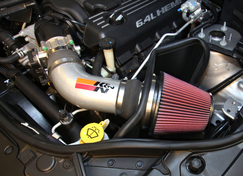 K&N Engineering K&N 12-15 Jeep Grand Cherokee SRT 8 6.4L V8 High Flow Performance Intake Kit