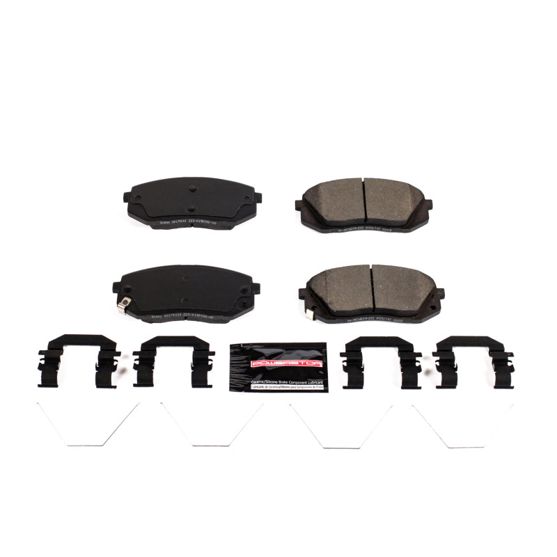 PowerStop Power Stop 2019 Hyundai Elantra GT Front Z23 Evolution Sport Brake Pads w/Hardware
