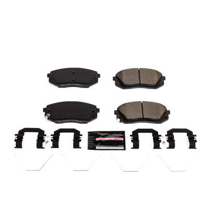 PowerStop Power Stop 2019 Hyundai Elantra GT Front Z23 Evolution Sport Brake Pads w/Hardware