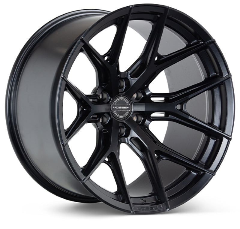 Vossen HF6-4 18x9 / 6x135 / ET0 / Super Deep / 87.1 CB - Satin Black Wheel