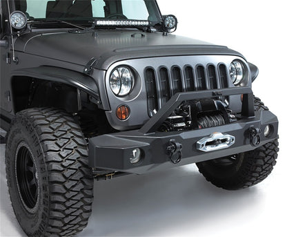 Rampage 2007-2018 Jeep Wrangler(JK) TrailGuard Front Bumper - Black