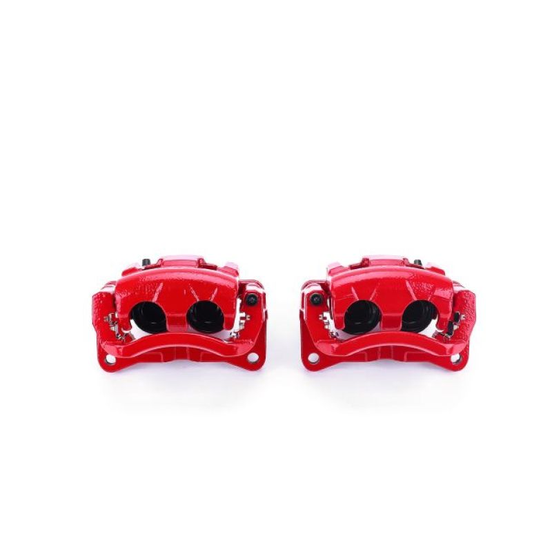 PowerStop Power Stop 07-10 Ford Edge Front Red Calipers w/Brackets - Pair