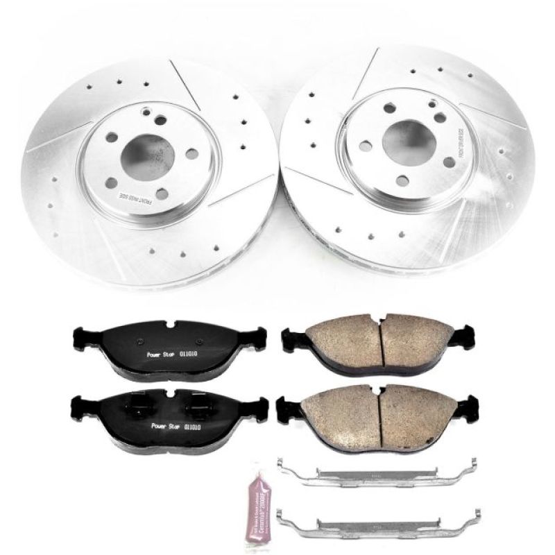 PowerStop Power Stop 04-05 Mercedes-Benz E500 Front Z23 Evolution Sport Brake Kit