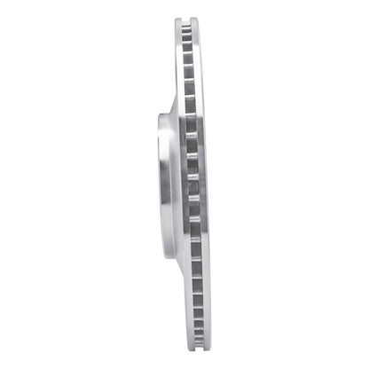 R1 Concepts R1 04-18 Audi A8 Rear Left Drilled & Slotted Silver Brake Rotor