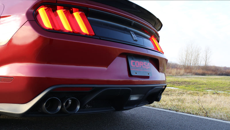 CORSA Performance Corsa 2015-2020 Ford Mustang GT350 3in Double X Pipe Exhaust