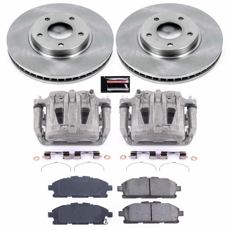 PowerStop Power Stop 11-17 Nissan Quest Front Autospecialty Brake Kit w/Calipers