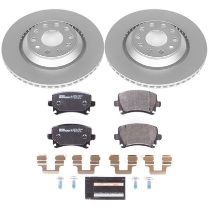 PowerStop Power Stop 09-17 Volkswagen CC Rear Euro-Stop Brake Kit