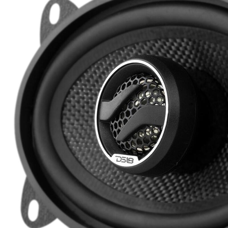 DS18 4x6in 60 Watts RMS 4 ohm 2-Way Coaxial Speaker w/ Kevlar Cones