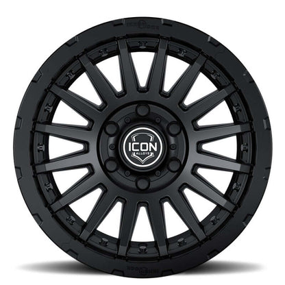 ICON Alloys Recon Pro Satin Black - 18x9 / 6x5.5 / 0mm / 5in BS