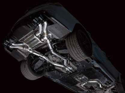 AWE Tuning 22-26 Cadillac CT5-V Blackwing SwitchPath Exhaust - Diamond Black Tips