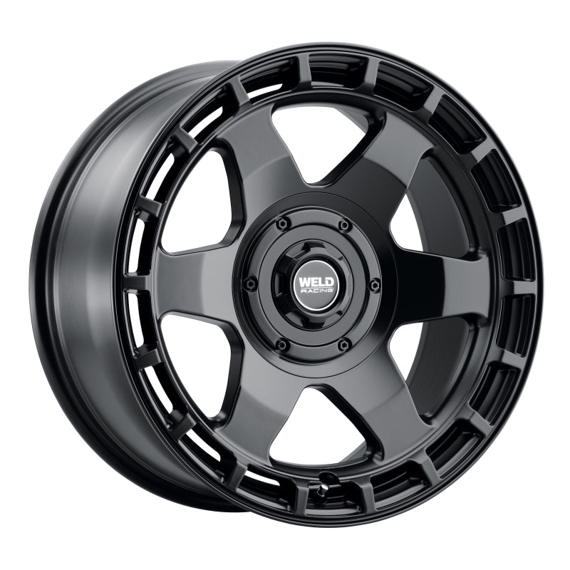 Weld Off-Road Ridge 20x9 - 8x165.1 BP - ET0 - 125.1mm CB - Satin Black Wheel