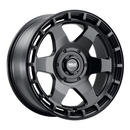 Weld Off-Road Ridge 20x9 - 8x165.1 BP - ET0 - 125.1mm CB - Satin Black Wheel