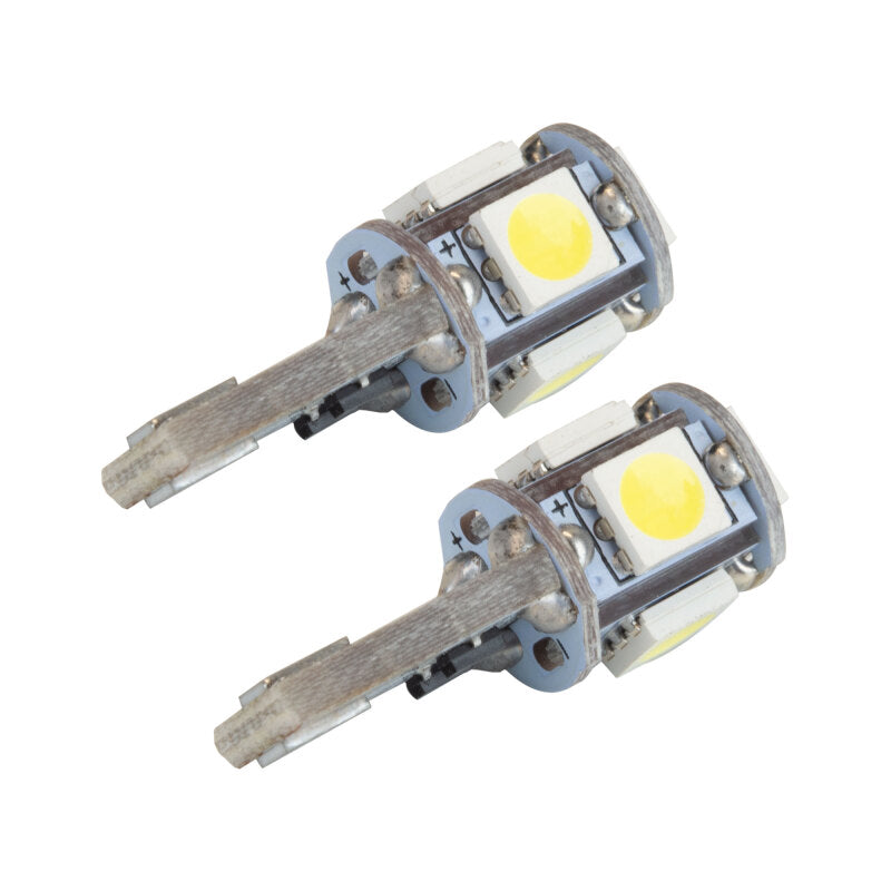 ORACLE Lighting Oracle T10 5 LED 3 Chip SMD Bulbs (Pair) - Cool White