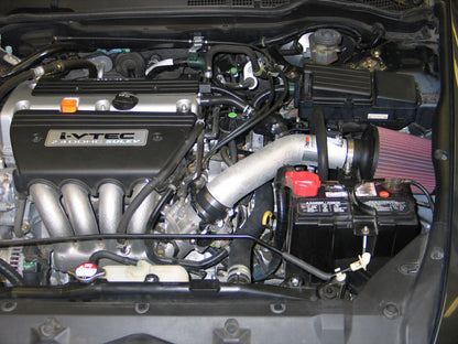K&N Engineering K&N 05-07 Honda Accord L4-2.4L Silver Typhoon Short Ram Intake
