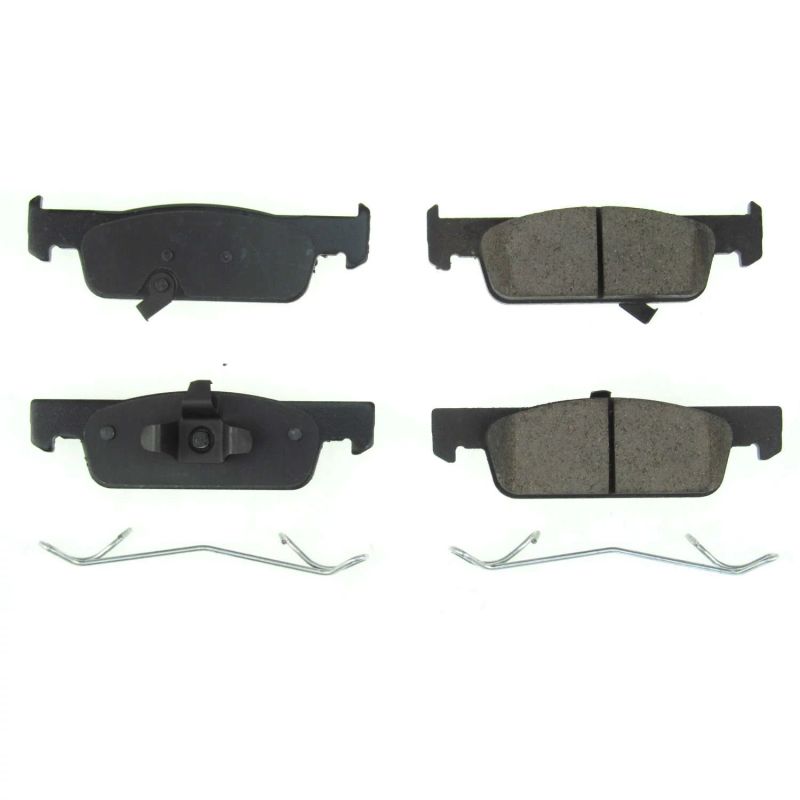 PowerStop Power Stop 2019 Smart EQ fortwo Front Z17 Evolution Ceramic Brake Pads w/Hardware