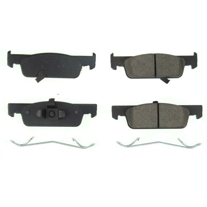 PowerStop Power Stop 2019 Smart EQ fortwo Front Z17 Evolution Ceramic Brake Pads w/Hardware