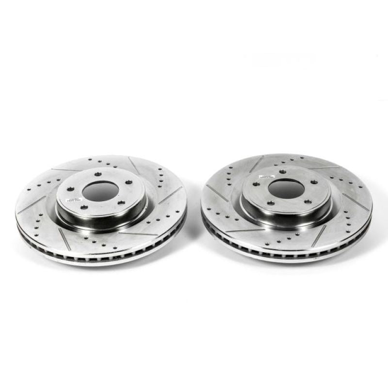 PowerStop Power Stop 2013 Infiniti JX35 Front Evolution Drilled & Slotted Rotors - Pair