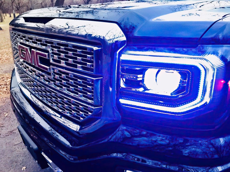 ORACLE Lighting Oracle 16-18 GMC Sierra Headlight DRL Upgrade Kit - ColorSHIFT