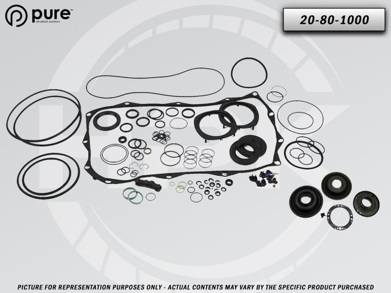 Pure Drivetrain Solutions Pure Drivetrain 8HP80 High Performance Transmission Master Seal Kit - AWD