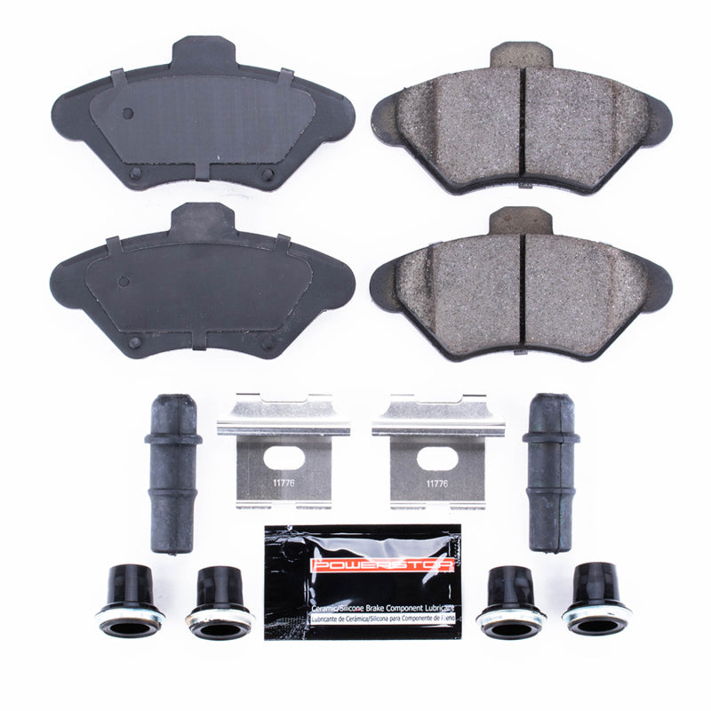 PowerStop Power Stop 94-98 Ford Mustang Front Z23 Evolution Sport Brake Pads w/Hardware