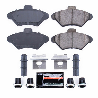 PowerStop Power Stop 94-98 Ford Mustang Front Z23 Evolution Sport Brake Pads w/Hardware
