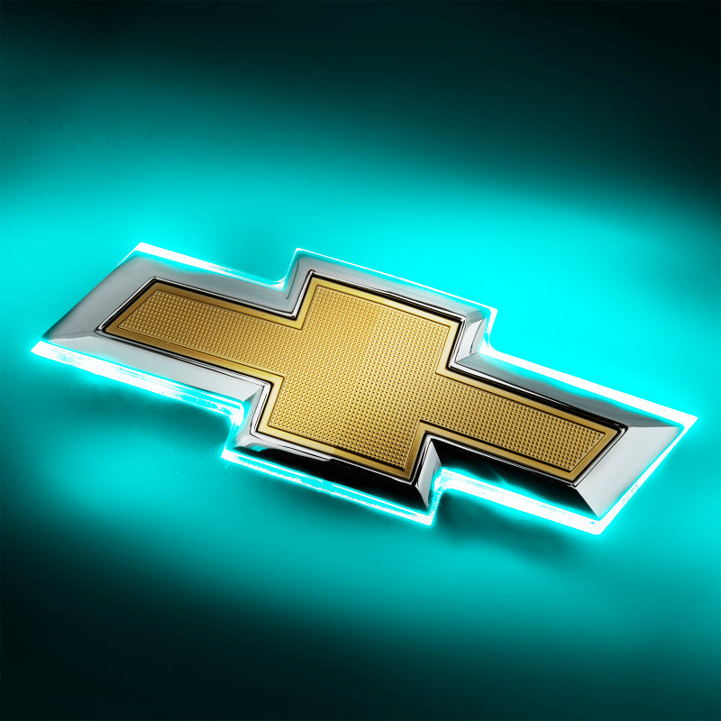 ORACLE Lighting Oracle 16-19 Chevrolet Camaro Illuminated Bowtie - Aqua