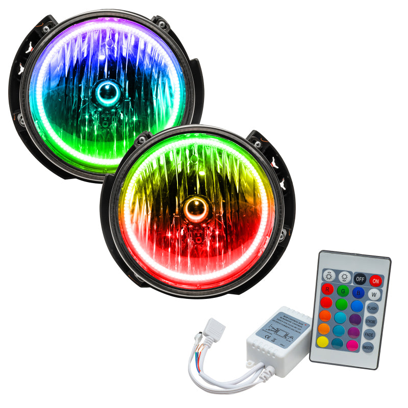 ORACLE Lighting Oracle 07-16 Jeep Wrangler JK SMD HL - ColorSHIFT w/ Simple Controller