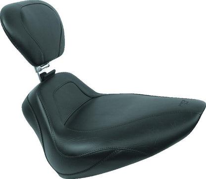 Mustang Motorcycle Mustang 02-08 Honda VTX1800C Sport Touring 2PC Seat - Black