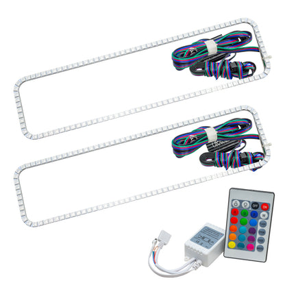 ORACLE Lighting Oracle GMC Yukon 92-99 Halo Kit - ColorSHIFT w/ Simple Controller