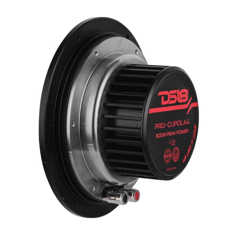 DS18 7in 400 Watts RMS 4 ohm Neodymium Mid-Range Tuned Closed-End Chamber Loudspeakers
