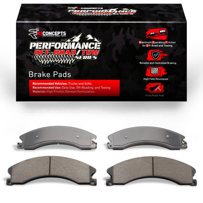 R1 Concepts R1 09-24 Nissan Nv2500 Front Off-Road/Tow Brake Pads