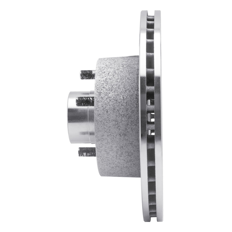 R1 Concepts R1 1973-1989 Chrysler New Yorker Front Left Drilled & Slotted Silver Brake Rotor