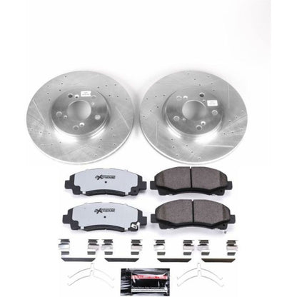 PowerStop Power Stop 12-14 Honda Ridgeline Front Z36 Truck & Tow Brake Kit