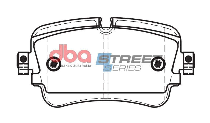 DBA 16-21 Audi Q7 (w/350mm Rear Rotor) Street Series Rear Brake Pads
