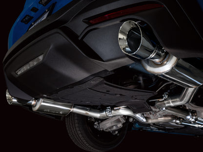 AWE Tuning 2024 Ford Mustang GT Fastback S650 RWD Touring Catback Exhaust w/ Dual Chrome Silver Tips