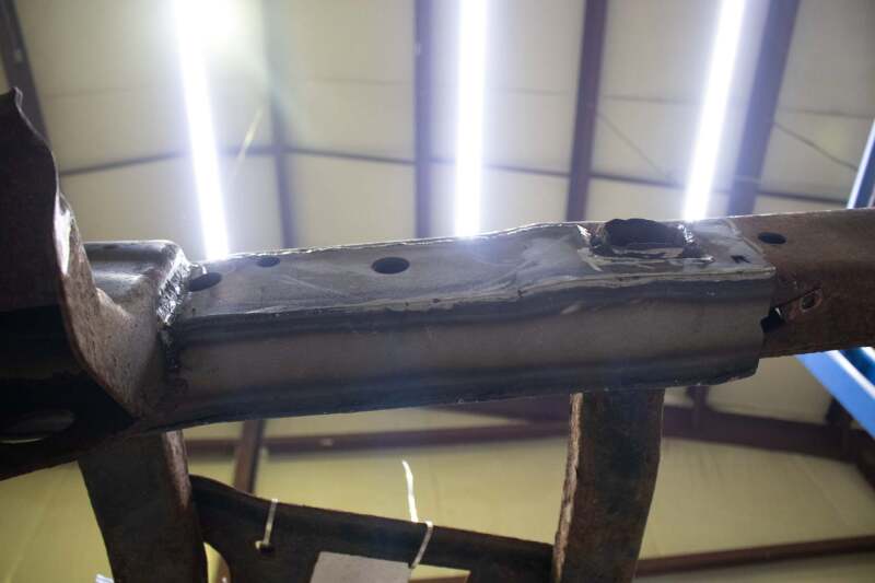 Rustbuster Rear Frame Section Left Side