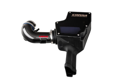 CORSA Performance Corsa 2018-2023 Ford Mustang GT 5.0L V8 Carbon Fiber Air Intake w/ Oiled Air Filter