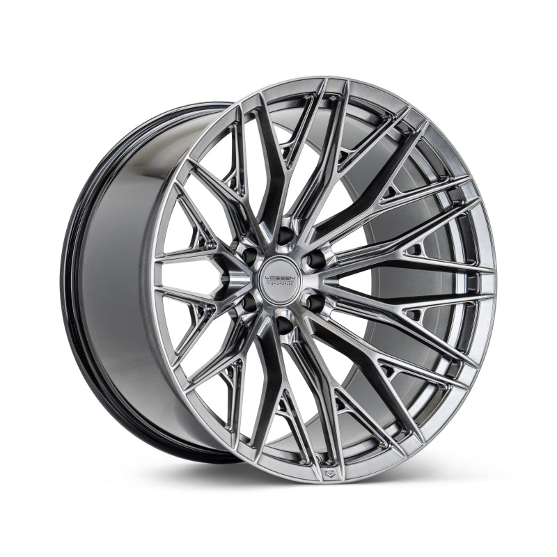 Vossen HFX-6 22x9.5 - 6x139.7 - ET30 - Deep - 95.1 - Hyper Black Wheel